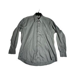 Sopranos Tony Soprano L/S Button Down Dress Shirt Mens 16.5 34/35